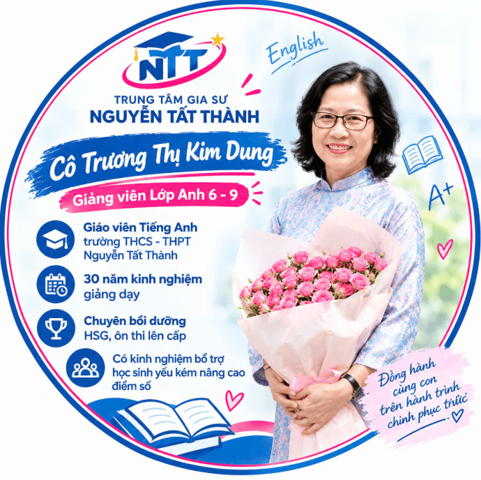 Trương Thị Kim Dung – Giáo viên Tiếng Anh 6–9
